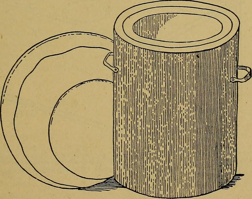 An illustration from Home labor saving devices, 1917, leaf 50