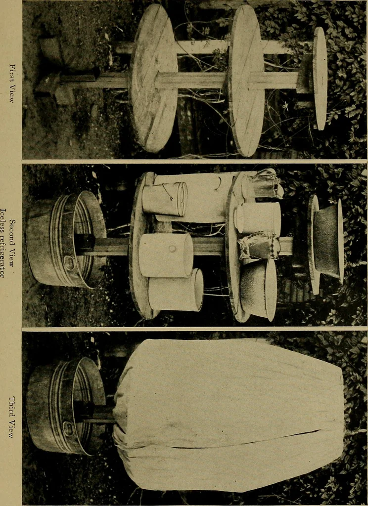 An illustration from Home labor saving devices, 1917, leaf 66
