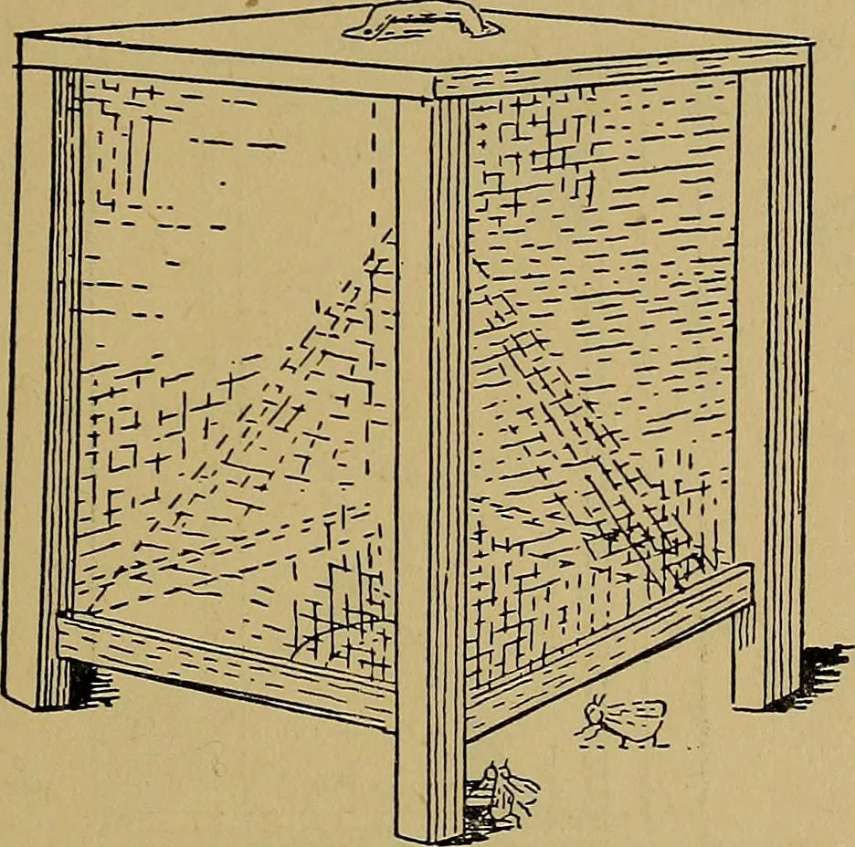 An illustration from Home labor saving devices, 1917, leaf 84