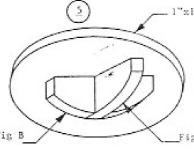 An illustration from Guide for Homemade Innovative Play Equipment for activities in physical education and recreation for impaired, disabled, and handicapped participants, 1973, leaf 22
