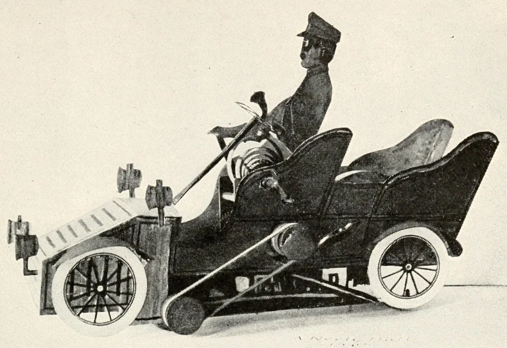 An illustration from Home-made toys for girls and boys : wooden and cardboard toys, mechanical and electrical toys, 1915, leaf 135