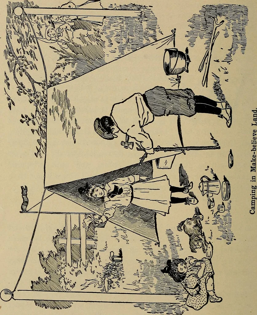 An illustration from Home mission handicraft; ideas for work and play in mission bands and junior societies, 1908, leaf 123