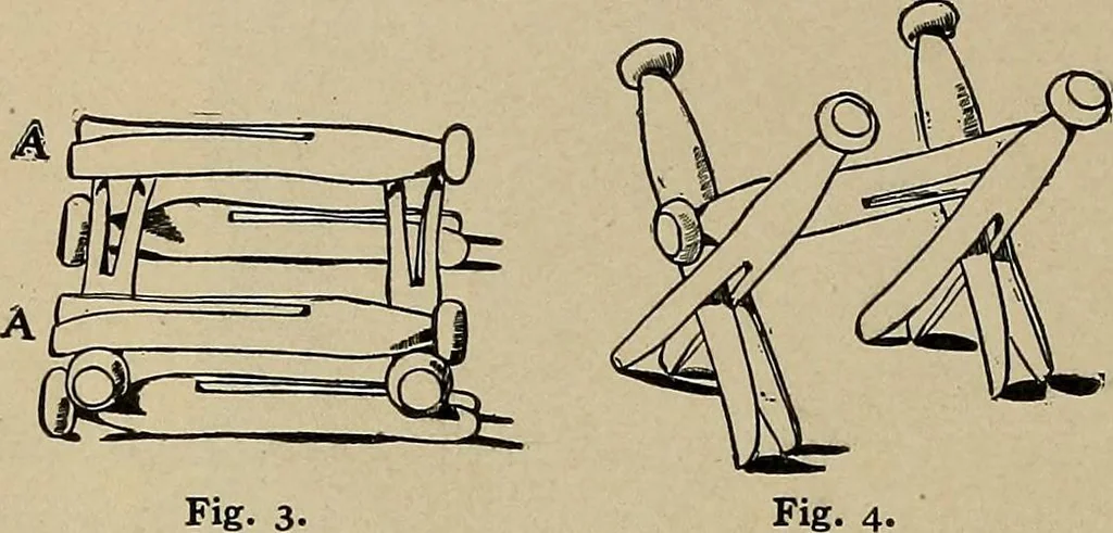 An illustration from Home mission handicraft; ideas for work and play in mission bands and junior societies, 1908, leaf 33