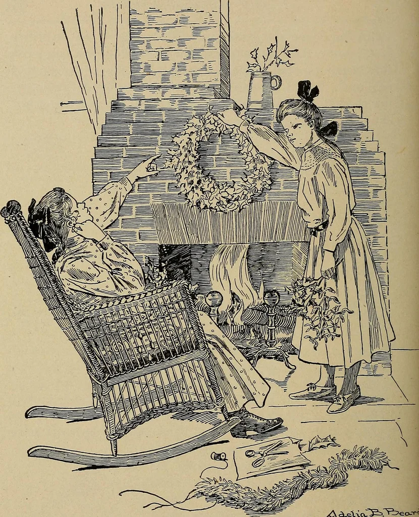 An illustration from Home mission handicraft; ideas for work and play in mission bands and junior societies, 1908, leaf 67