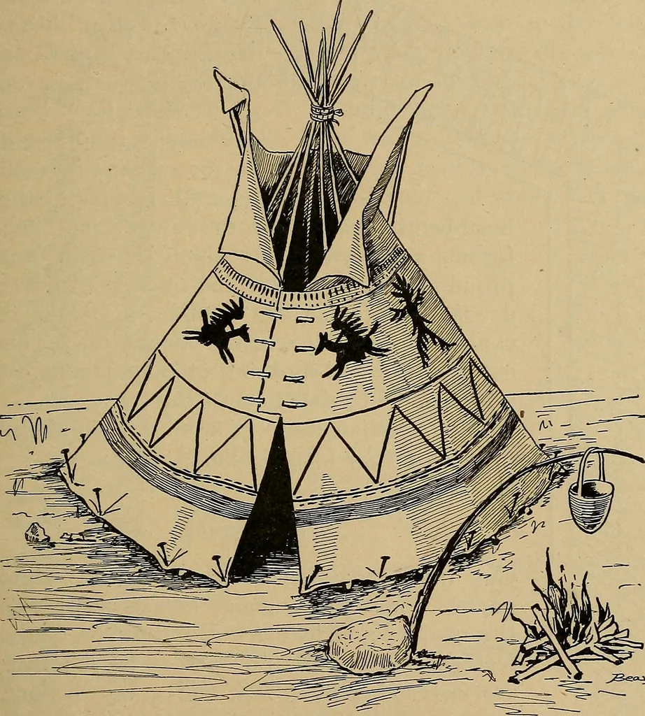 An illustration from Home mission handicraft; ideas for work and play in mission bands and junior societies, 1908, leaf 84