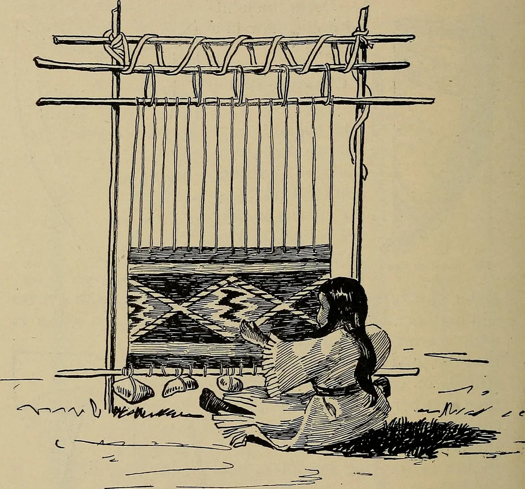 An illustration from Home mission handicraft; ideas for work and play in mission bands and junior societies, 1908, leaf 95