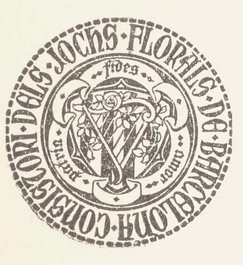 An illustration from Homenatge als Jochs Florals de Barcelona, 1925, leaf 9