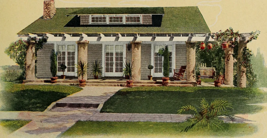 An illustration from A home of your own, 1921, leaf 10
