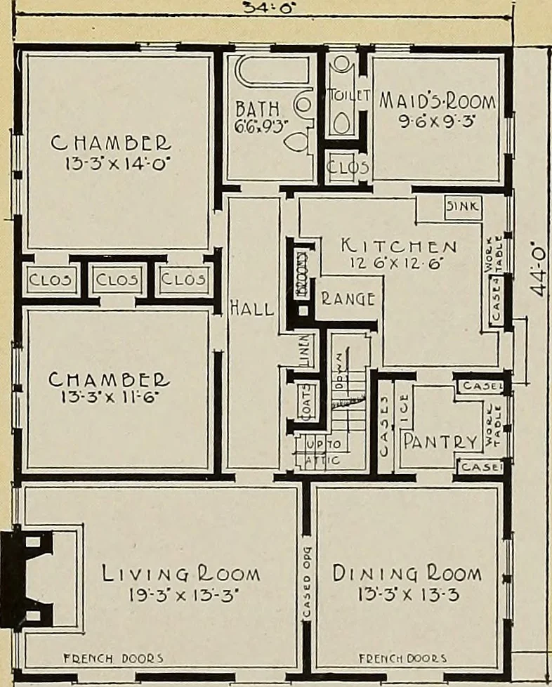 An illustration from A home of your own, 1921, leaf 10