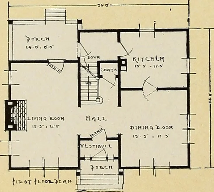 An illustration from A home of your own, 1921, leaf 13