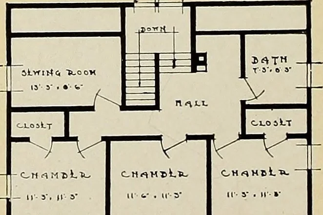 An illustration from A home of your own, 1921, leaf 13