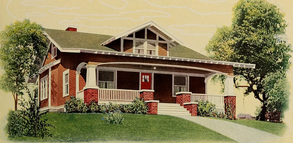 An illustration from A home of your own, 1921, leaf 16