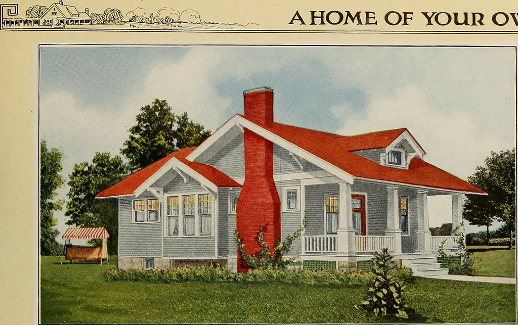An illustration from A home of your own, 1921, leaf 20