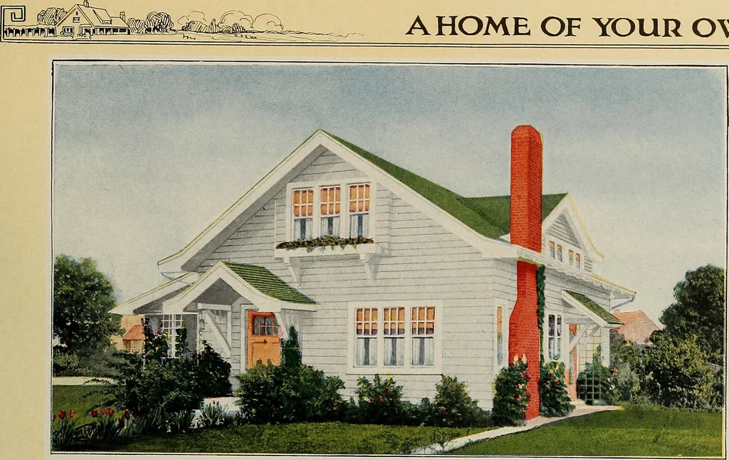 An illustration from A home of your own, 1921, leaf 22