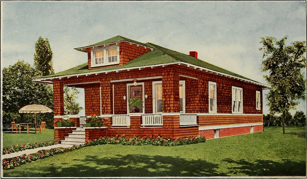 An illustration from A home of your own, 1921, leaf 23