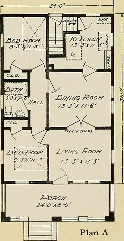 An illustration from A home of your own, 1921, leaf 23