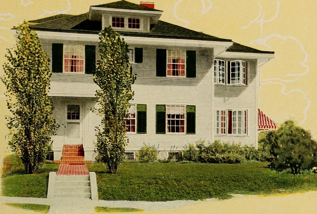 An illustration from A home of your own, 1921, leaf 26