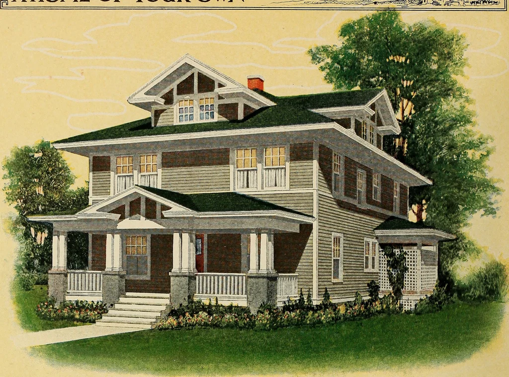 An illustration from A home of your own, 1921, leaf 27