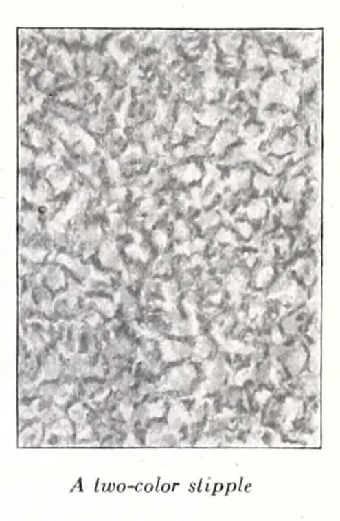 An illustration from The home painting manual: a complete handbook on home painting and decorating, full information about paints and varnishes and their application …, 1922, leaf 137