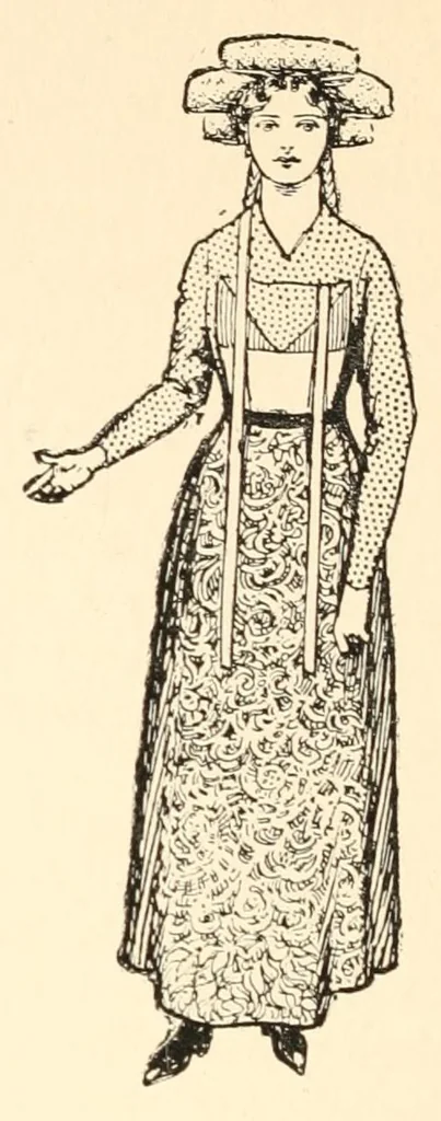 An illustration from Home plays, a collection of new, simple, and effective plays for boys and girls,, 1911, leaf 410