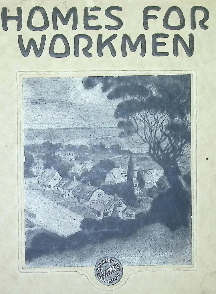 An illustration from Homes For Workmen, 1919, leaf 0
