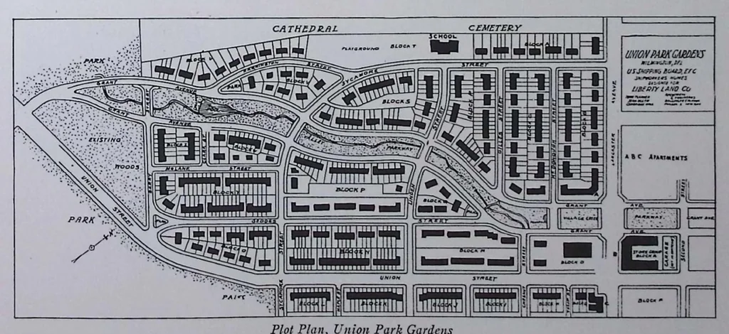 An illustration from Homes For Workmen, 1919, leaf 58