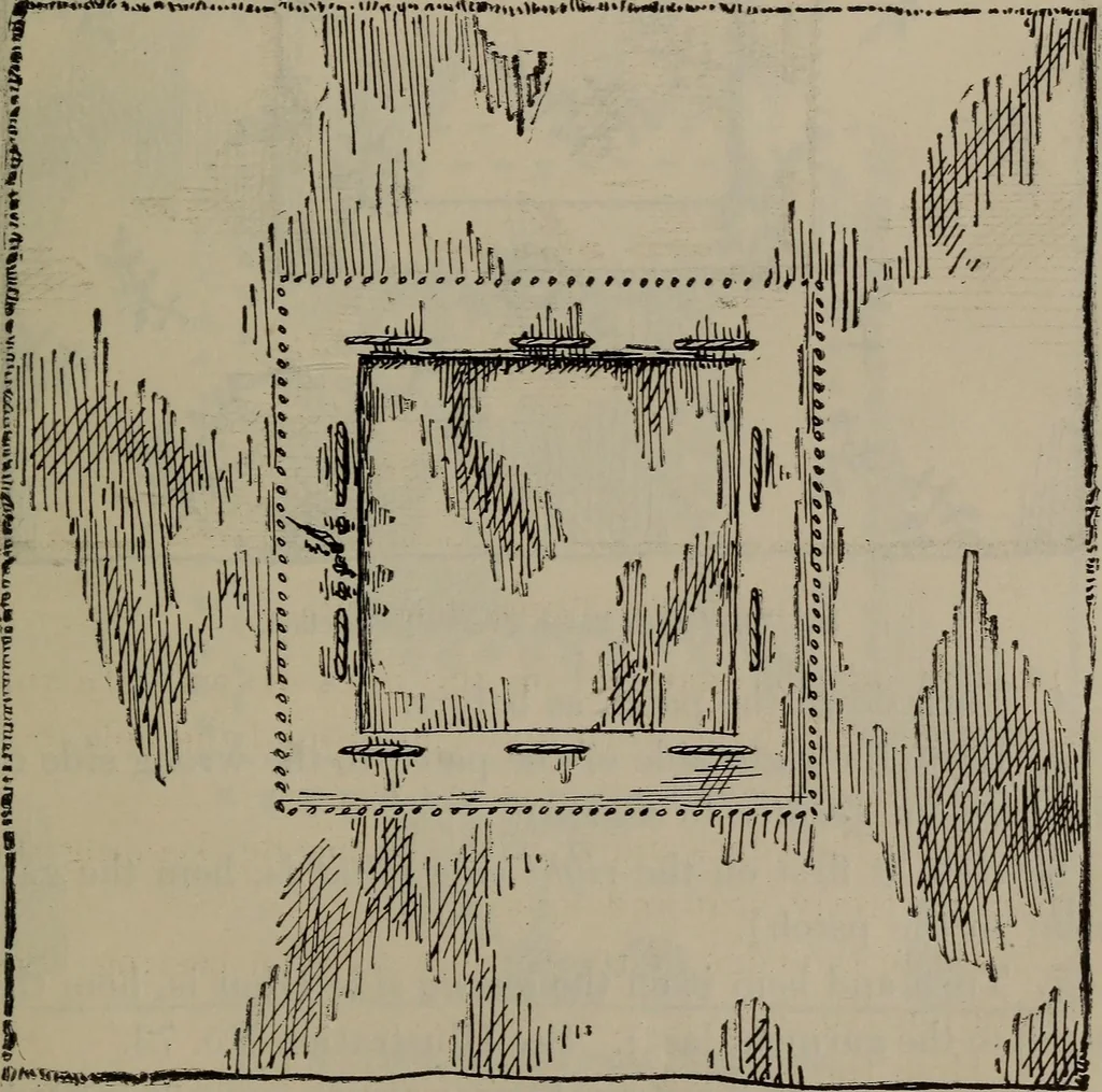 An illustration from Home and school sewing, 1901, leaf 114