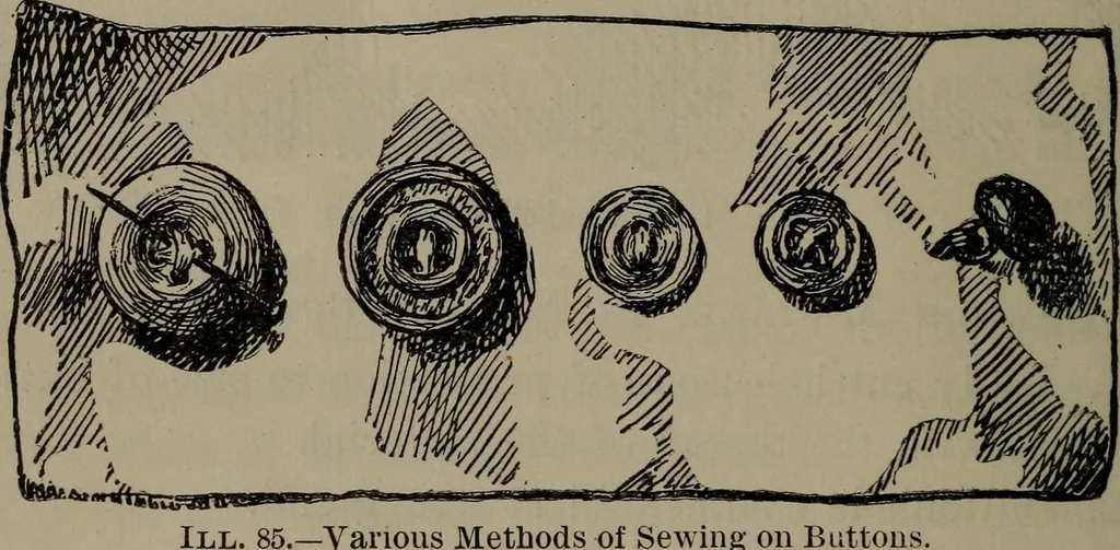 An illustration from Home and school sewing, 1901, leaf 131