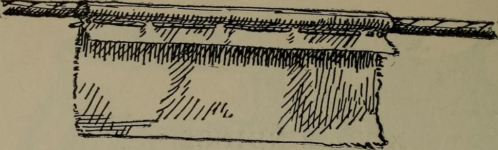 An illustration from Home and school sewing, 1901, leaf 69