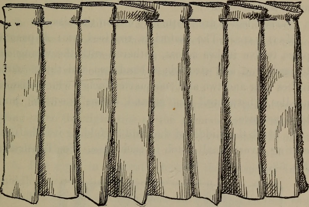 An illustration from Home and school sewing, 1901, leaf 90