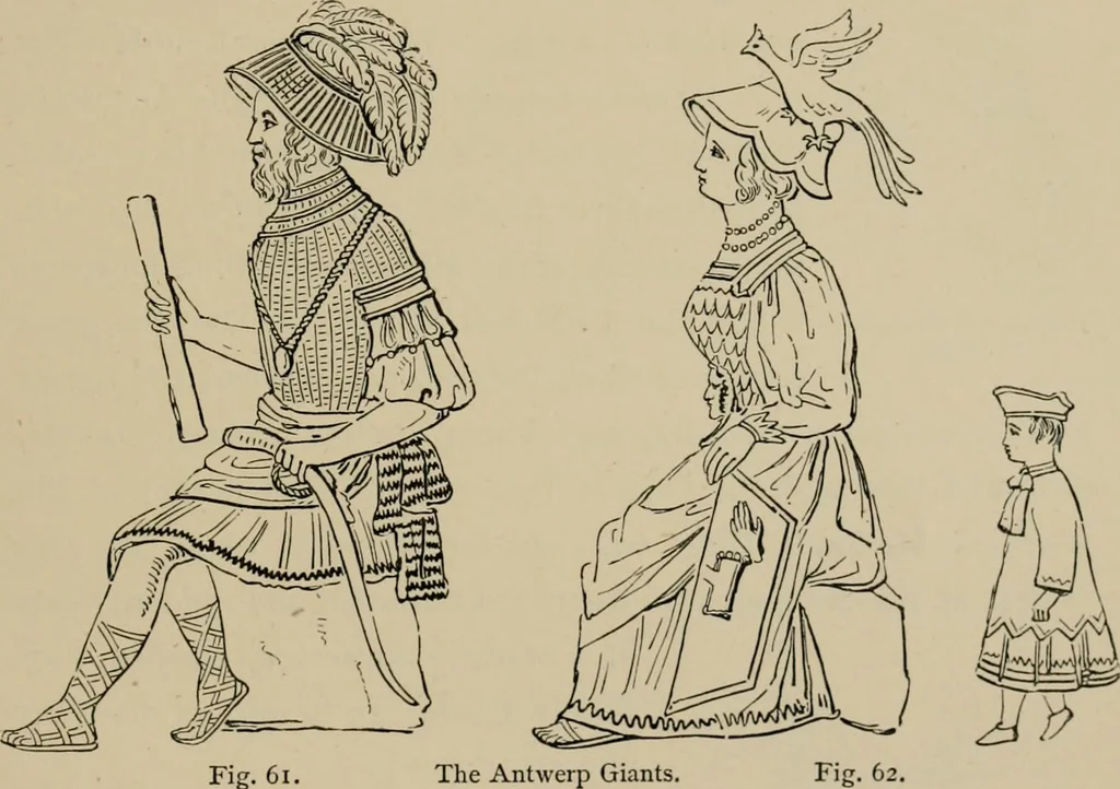 An illustration from Homes, haunts, and works of Rubens, Vandyke, Rembrandt, and Cuyp; the Dutch genre-painters; Michael Angelo and Raffaelle. Being a series of art-rambles in Belgium, Holland and Italy, 1872, leaf 102