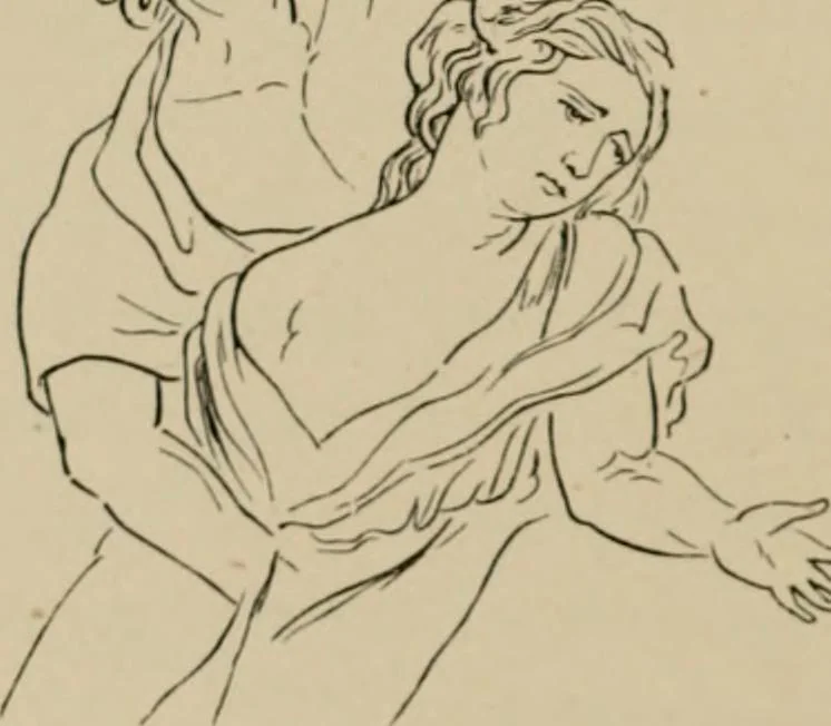 An illustration from Homes, haunts, and works of Rubens, Vandyke, Rembrandt, and Cuyp; the Dutch genre-painters; Michael Angelo and Raffaelle. Being a series of art-rambles in Belgium, Holland and Italy, 1872, leaf 105