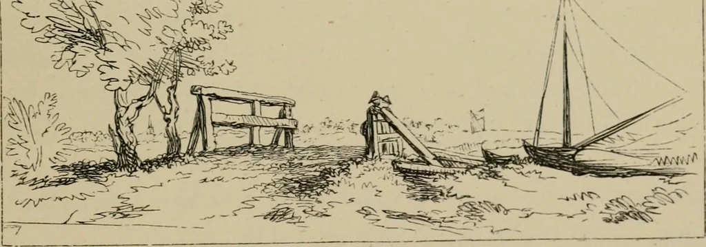 An illustration from Homes, haunts, and works of Rubens, Vandyke, Rembrandt, and Cuyp; the Dutch genre-painters; Michael Angelo and Raffaelle. Being a series of art-rambles in Belgium, Holland and Italy, 1872, leaf 124