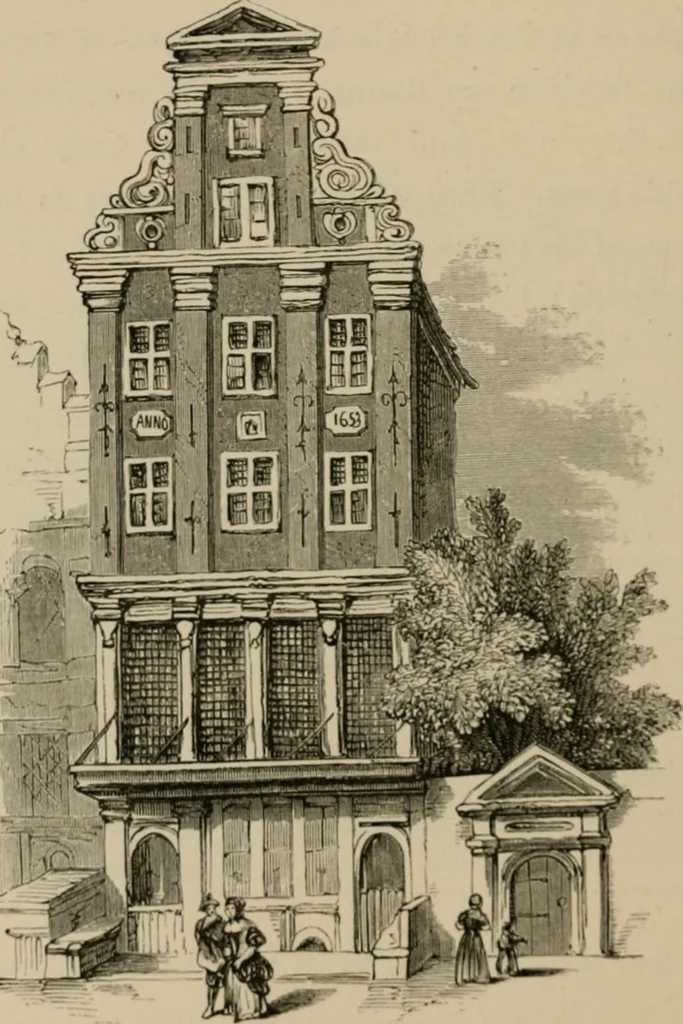 An illustration from Homes, haunts, and works of Rubens, Vandyke, Rembrandt, and Cuyp; the Dutch genre-painters; Michael Angelo and Raffaelle. Being a series of art-rambles in Belgium, Holland and Italy, 1872, leaf 131