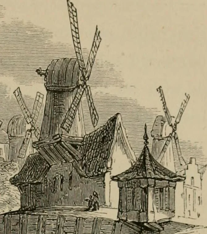 An illustration from Homes, haunts, and works of Rubens, Vandyke, Rembrandt, and Cuyp; the Dutch genre-painters; Michael Angelo and Raffaelle. Being a series of art-rambles in Belgium, Holland and Italy, 1872, leaf 138