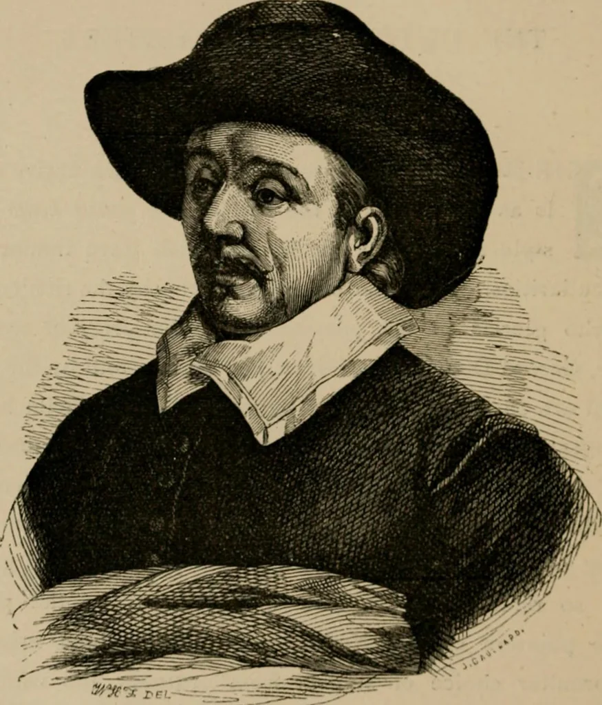 An illustration from Homes, haunts, and works of Rubens, Vandyke, Rembrandt, and Cuyp; the Dutch genre-painters; Michael Angelo and Raffaelle. Being a series of art-rambles in Belgium, Holland and Italy, 1872, leaf 185