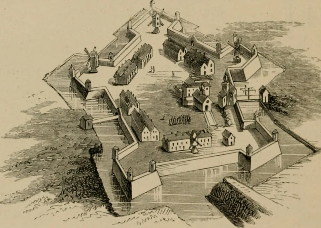 An illustration from Homes, haunts, and works of Rubens, Vandyke, Rembrandt, and Cuyp; the Dutch genre-painters; Michael Angelo and Raffaelle. Being a series of art-rambles in Belgium, Holland and Italy, 1872, leaf 193