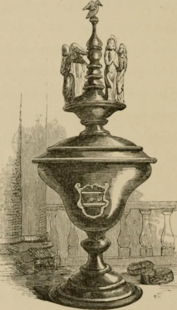An illustration from Homes, haunts, and works of Rubens, Vandyke, Rembrandt, and Cuyp; the Dutch genre-painters; Michael Angelo and Raffaelle. Being a series of art-rambles in Belgium, Holland and Italy, 1872, leaf 25