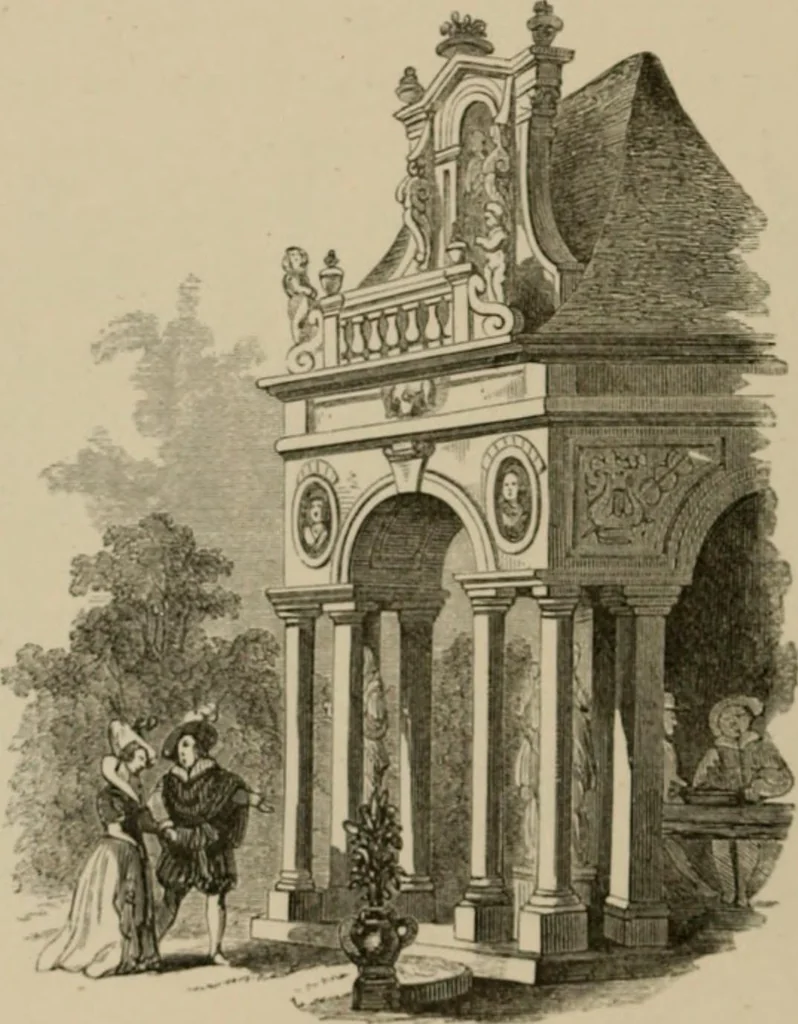 An illustration from Homes, haunts, and works of Rubens, Vandyke, Rembrandt, and Cuyp; the Dutch genre-painters; Michael Angelo and Raffaelle. Being a series of art-rambles in Belgium, Holland and Italy, 1872, leaf 35