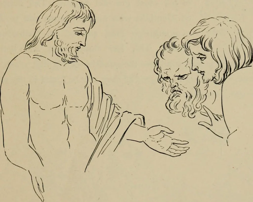 An illustration from Homes, haunts, and works of Rubens, Vandyke, Rembrandt, and Cuyp; the Dutch genre-painters; Michael Angelo and Raffaelle. Being a series of art-rambles in Belgium, Holland and Italy, 1872, leaf 72