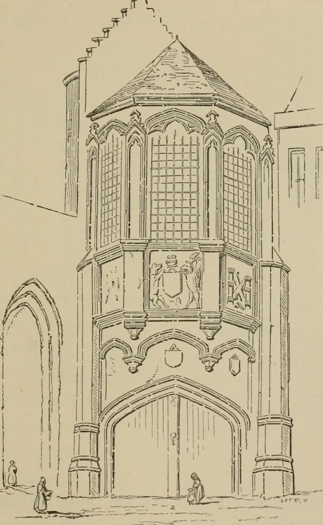 An illustration from Homes, haunts, and works of Rubens, Vandyke, Rembrandt, and Cuyp; the Dutch genre-painters; Michael Angelo and Raffaelle. Being a series of art-rambles in Belgium, Holland and Italy, 1872, leaf 78
