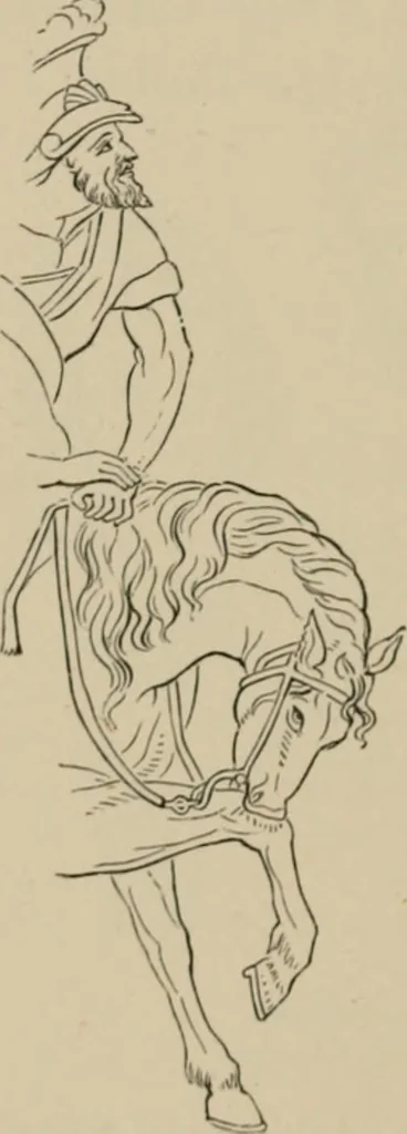 An illustration from Homes, haunts, and works of Rubens, Vandyke, Rembrandt, and Cuyp; the Dutch genre-painters; Michael Angelo and Raffaelle. Being a series of art-rambles in Belgium, Holland and Italy, 1872, leaf 85