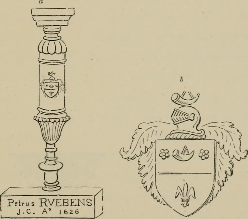 An illustration from Homes, haunts, and works of Rubens, Vandyke, Rembrandt, and Cuyp; the Dutch genre-painters; Michael Angelo and Raffaelle. Being a series of art-rambles in Belgium, Holland and Italy, 1872, leaf 94