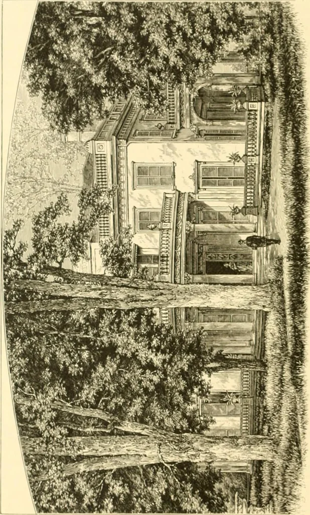 An illustration from The homes of America : with one hundred and three illustrations, 1879, leaf 105