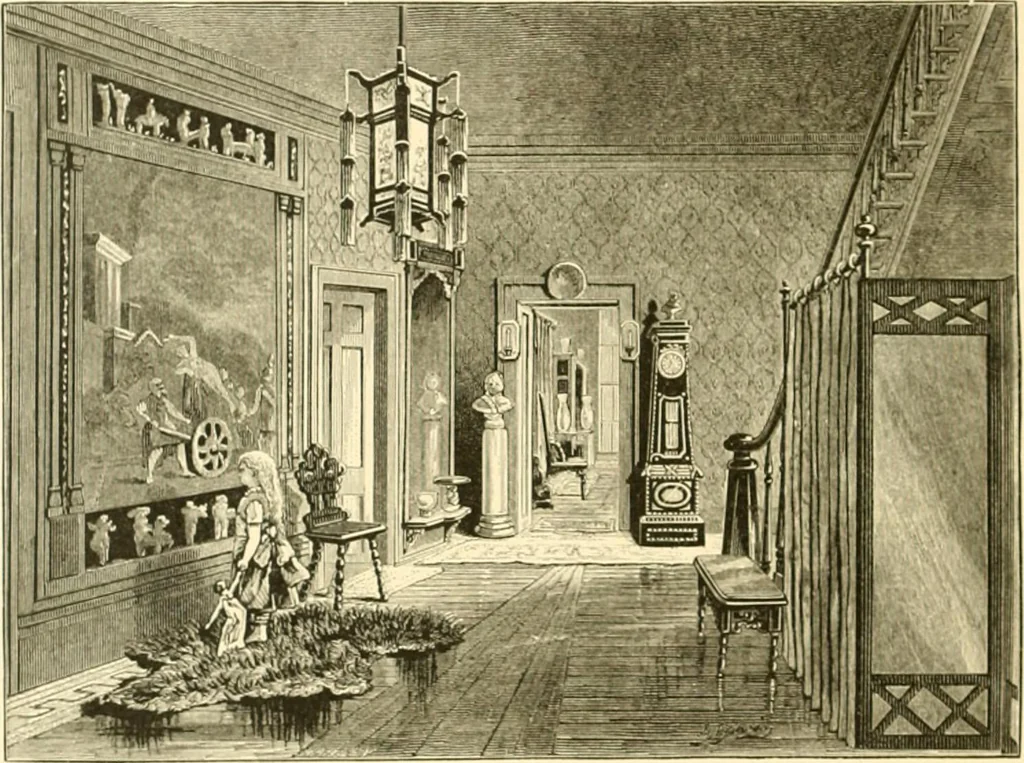 An illustration from The homes of America : with one hundred and three illustrations, 1879, leaf 115