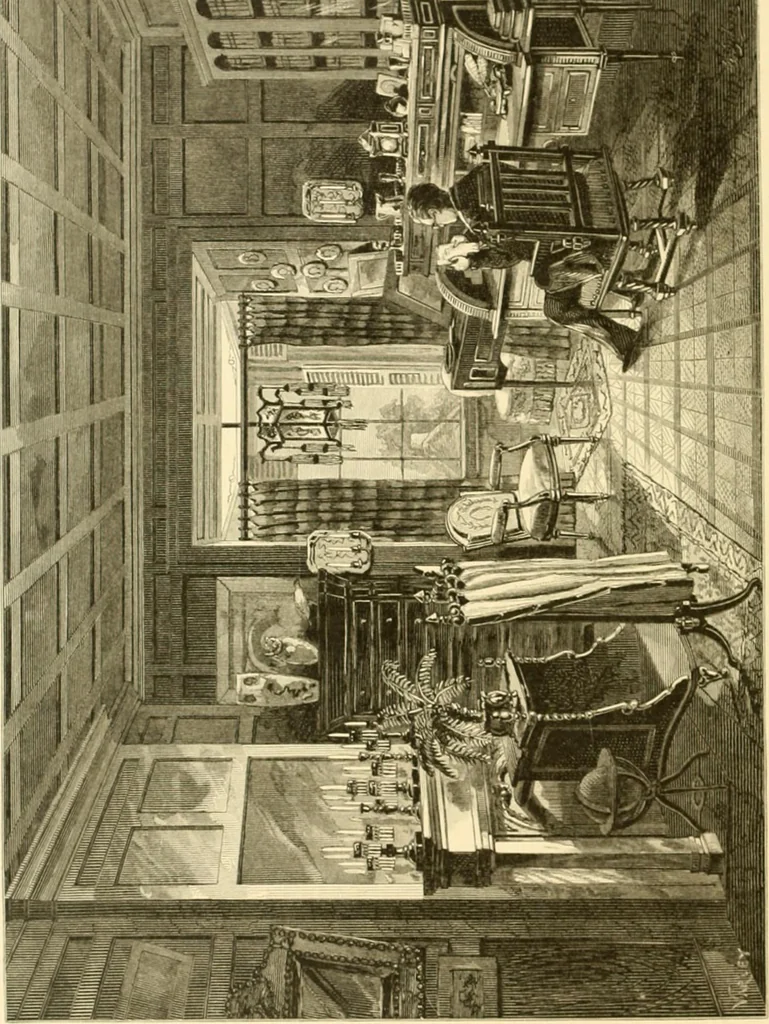 An illustration from The homes of America : with one hundred and three illustrations, 1879, leaf 117
