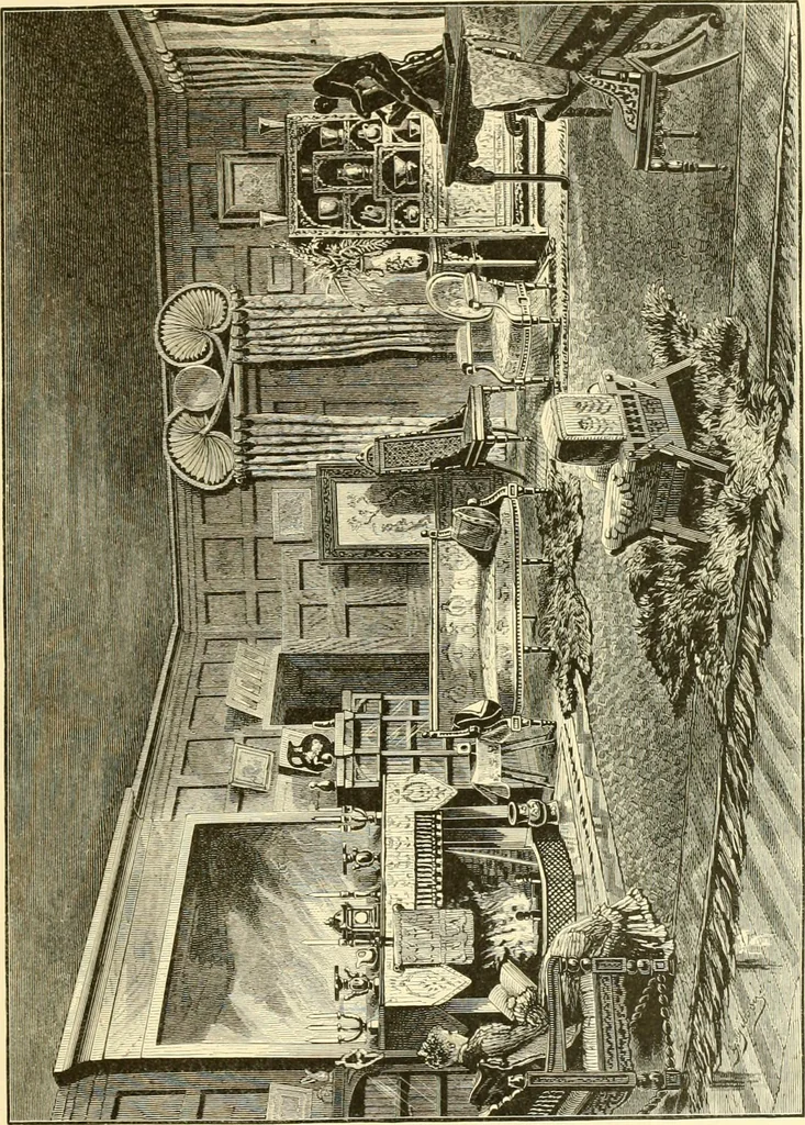 An illustration from The homes of America : with one hundred and three illustrations, 1879, leaf 120