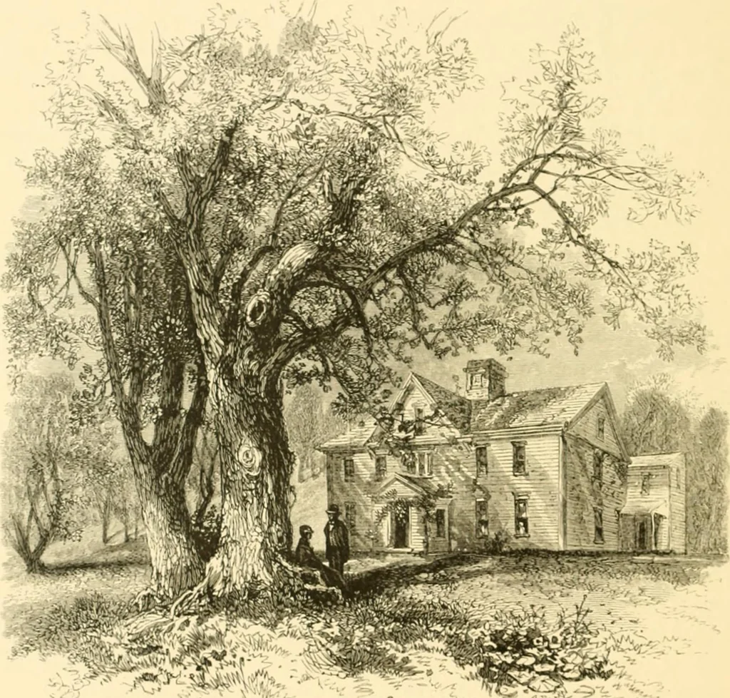An illustration from The homes of America : with one hundred and three illustrations, 1879, leaf 147