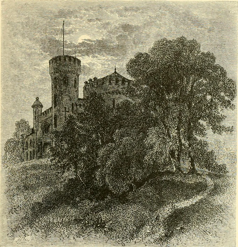 An illustration from The homes of America : with one hundred and three illustrations, 1879, leaf 162