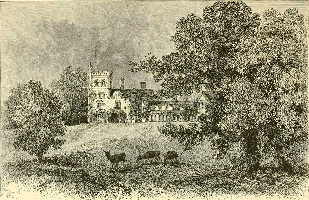 An illustration from The homes of America : with one hundred and three illustrations, 1879, leaf 166